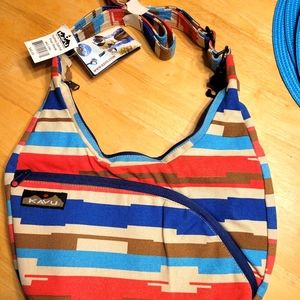 Kavu Sydney Satchel Pixel Streak